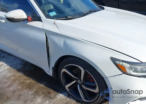 2019 Honda Accord Sport 2.0T z USA, uszkodzony, nr VIN 1HGCV2F37KA008347